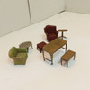 RESALE SHOP - 1:12 Lot of 7 Misc. Metal Furniture - CIMA-7-U7240