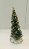 RESALE SHOP - VTG 1:12 Christmas Tree With White Tree Skirt - DASI-CHRISTMASTREEWITHSKIRT-NS7171
