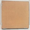 RESALE SHOP - Unbranded Dollhouse Miniatures Display Case 14 3/8" By 14 3/8" by 2" (DESC.) - PEHO-14CASE-LN6778