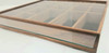 RESALE SHOP - Unbranded Dollhouse Miniatures Display Case 14 3/8" By 14 3/8" by 2" (DESC.) - PEHO-14CASE-LN6778