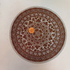 RESALE SHOP - Sam's World Gouldenlabel Large Round 7" Double-Sided Floral Bordered Rug - SAM-LC008-NS7372