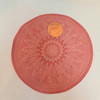 RESALE SHOP - Sam's World Gouldenlabel Large Round 7.5" Double-Sided Pink Medallion Rug - SAM-LC010-NS7374
