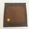 RESALE SHOP - Sam's World Gouldenlabel Large Square 8" x 8" Double-Sided Blue & Gold Rug - SAM-LS011-NS7383