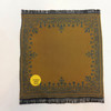 RESALE SHOP - Sam's World Gouldenlabel Medium Square 6" x 6" Double-Sided Blue & Gold Rug - SAM-MS009-NS7388