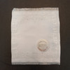 RESALE SHOP - Sam's World Gouldenlabel Medium Square 6" x 6" Double-Sided White Rug - SAM-MS010-NS7402