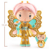 OakridgeStores.com | Djeco - Tinyly Hortense & Fly - Articulated Figure Set for Ages 4+, Imaginative Role Play - 06937 3070900069374