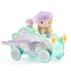 OakridgeStores.com | Djeco - Tinyly Jil & Jerry Tinycar - Figure & Vehicle Playset for Ages 4+, Imaginative Role Play - 06939 3070900069398