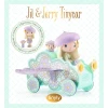 OakridgeStores.com | Djeco - Tinyly Jil & Jerry Tinycar - Figure & Vehicle Playset for Ages 4+, Imaginative Role Play - 06939 3070900069398