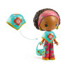 OakridgeStores.com | Djeco - Tinyly Poppy & Nouky - Imaginative Role Play Figurine Set for Ages 4+ - 06957 3070900069572