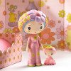 OakridgeStores.com | Djeco - Tinyly Rose Tinyroom - Magnetic Miniature Bedroom Playset for Ages 4+ - 06963 3070900069633
