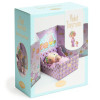 OakridgeStores.com | Djeco - Tinyly Violet Tinyroom - Portable Mini Bedroom Playset for Ages 4+ - 06965 3070900069657
