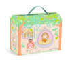 OakridgeStores.com | Djeco - Tinyly Sylvia & Fox's House in the Forest - Carry-Case Tiny House Playset for Ages 4+ - 06966 3070900069664