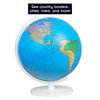 OakridgeStores.com | Thames & Kosmos - Illuminated Geopolitical Globe - 10 inch, LED, USB-C Powered - 673025 814743019935