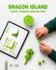OakridgeStores.com | FAT BRAIN TOYS - Hey Clay Dragon Island - 15-Can Air Dry Modeling Clay Set with App - FA580-1 4897105245759