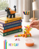 OakridgeStores.com | FAT BRAIN TOYS - Hey Clay Dragon Island - 15-Can Air Dry Modeling Clay Set with App - FA580-1 4897105245759