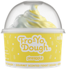 OakridgeStores.com | Scentco - Pineapple Fro-Yo Dough - Scented Sensory Fidget Dough Cup w/ Spoon & Mix-Ins - FYSD02 692046902938