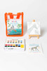 OakridgeStores.com | Tiny Easel - Mini Giraffe Art Kit - Watercolor Paint Set - 35582 860012355822