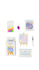 OakridgeStores.com | Tiny Easel - Galaxy Glow Art Kit - Glow-in-the-Dark Watercolor Kit with Easel - 91431 850072914312