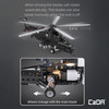 OakridgeStores.com | Thin Air Brands - CaDA Z-10 Motorized Helicopter Building Kit - RC Brick Set, Dual Motors, 989 pcs - C265 850080672655