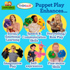 OakridgeStores.com | Thin Air Brands - Poe Bird Hand Puppet - 10-inch Soft Plush w/ Movable Mouth & Head for Ages 3+ - LP464 850072174648
