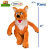 OakridgeStores.com | Thin Air Brands - Living Puppets Knox the Fox 17 inches - Plush Hand Puppet for Role Play - LP984 850055629844