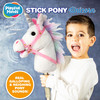 OakridgeStores.com | Thin Air Brands - Playful Minds Stick Horse Unicorn - Imaginative Role Play Plush with Sound Effects - PM112 850062841123