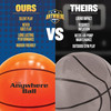 OakridgeStores.com | Thin Air Brands - Anywhere Sports Silent Basketball - Size 7 Airless Foam Indoor Training Ball - TAB135 850062841352