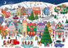 OakridgeStores.com | Ravensburger - "Christmas Town" - 1000 Piece Puzzle - 12001758 4005555017585