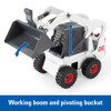 OakridgeStores.com | Tomy - Big Farm Bobcat S450 Skid Loader Construction Set - 1:16 Scale, Lights & Sounds, Ages 3+ - 47259A 036881472599