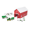 OakridgeStores.com | Tomy - John Deere Red Barn Farm Playset - 1:64 Scale with Vehicles & Animals for Ages 3+ - 47333 036881473336