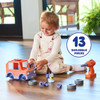 OakridgeStores.com | Tomy - Build-A-Buddy Bluey Car - Build & Drive STEAM Toddler Toy from Bluey, Motorized - Ages 1+ - 47698 036881476986
