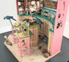 OakridgeStores.com | RESALE SHOP - VTG OOAK Parrot Bay Beach Bar Tropical Room Box Diorama 1:12 - artisan made - BABE-PARROTBAR-LN7564