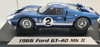 OakridgeStores.com | RESALE SHOP - Shelby Collectibles '66 Ford GT-40 MKII #2 BLUE 1/18 - PAER-GT40-NOB7700