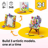 OakridgeStores.com | LEGO - Creator 3-in-1 Floral Art Decor Painting - Creative Building Kit for Ages 8+ - 31390 673419421621