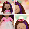 OakridgeStores.com | Manhattan Toy - Groovy Girls Doll Iris, Beige Skin & Brown Hair - Imaginative Role Play Soft Doll - 172530 011964534456