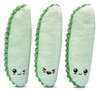 OakridgeStores.com | IScream - Dill Pickle Spears Pillow Set with 3 Plush Mini Pillows - Zipper-Top Jar Plush - 780-4809 810189561359