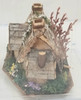 OakridgeStores.com | RESALE SHOP - VTG OOAK 1:100 Woodland House In Display Case- artisan made - BABE-WOODLAND-NOB7569