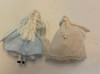 OakridgeStores.com | RESALE SHOP - VTG 1:12 Handmade Girl Dolls (2) for Child's Toy- sold as pair - comes in case - BOST-GIRLWITHDOLL-NS7424