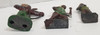 OakridgeStores.com | RESALE SHOP - VTG Lot of 3 Barclay Made in England 3" Chief/ Native Americans Lead Figures - LRBR-GREENLEAD-U7592