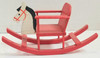 OakridgeStores.com | RESALE SHOP - Germany Wooden Rocking Horse For Dollhouse 1:12 - RUMA-HORSE-LN7202