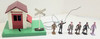 OakridgeStores.com | RESALE SHOP - Lionel automatic O No. 145 operating gate man station/ Pedestrians Untested - SCTO-145STATION-U7648