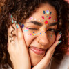 OakridgeStores.com | OMY - Face Stickers - Flowers - Face Sticker Set - FACE01 3760301403081