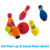 OakridgeStores.com | Epoch Toys - Kidoozie Six Pin Bowling Set - Foam Indoor/Outdoor Active Play Toy - G02348 020373023482