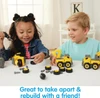 OakridgeStores.com | Epoch Toys - Kidoozie Tool Time Truck Set - Build & Take Apart STEM Construction Vehicle Playset - G02785 20373027855