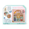OakridgeStores.com | BRIGHT STRIPES - Wish*Craft Paint A Curio Shelf - Plaster Painting Kit - 2022 810169161258