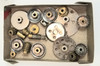 OakridgeStores.com | RESALE SHOP - Meccano Vintage Rare Erectors Set Parts, Wheels, Rods. Please Look at photos - PAER-MECCANO-U8634