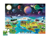 OakridgeStores.com | Crocodile Creek - "Above & Below: Earth & Space" - Floor Puzzle - 60 Piece Puzzle - 49155 732396491550