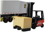 OakridgeStores.com | DARON - Action Truck UPS - Toy Delivery Truck Playset w/ Lights, Sounds, Forklift - Ages 3+ - UP7018 830715944579