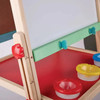 OakridgeStores.com | Hape - All-in-1 Easel DS Brown Box - Double-Sided Kids' Art Easel w/ Paper Roll - E1010B 6943478010024