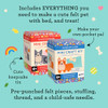 OakridgeStores.com | Chronicle Books - Petit Collage: Mini Craft Kit: Pocket Pet Kitten - Felt Sewing Kit - 37589 9781797237589